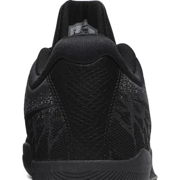 Nike Mamba Rage Triple Black Kobe Men's Sneakers Shoes Size 12.5 908972-002 - Picture 5 of 7